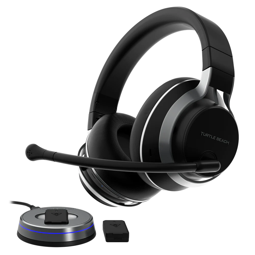 Turtle Beach Stealth Pro - PlayStation Slúchadlá s mikrofónom Bezdrôtový Pres hlavu Hranie Bluetooth Čierna (TBS-3365-02)-0