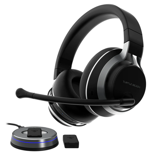 Turtle Beach Stealth Pro - PlayStation Слушалки Безжичен Лента за глава Игри Bluetooth Черен (TBS-3365-02)-0