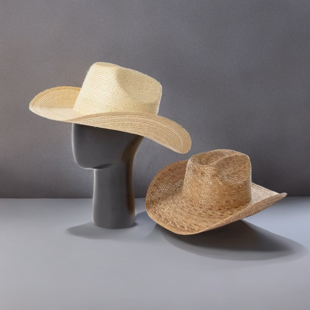 Turfing Straw Cowboy Hat-3
