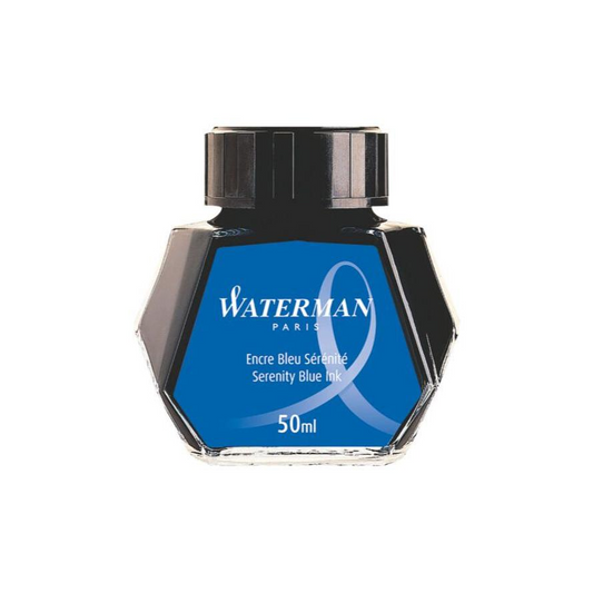 WATERMAN Tintenflacon Serenity Blue (alt: Floridablau) (S0110720) (S0110720)-0