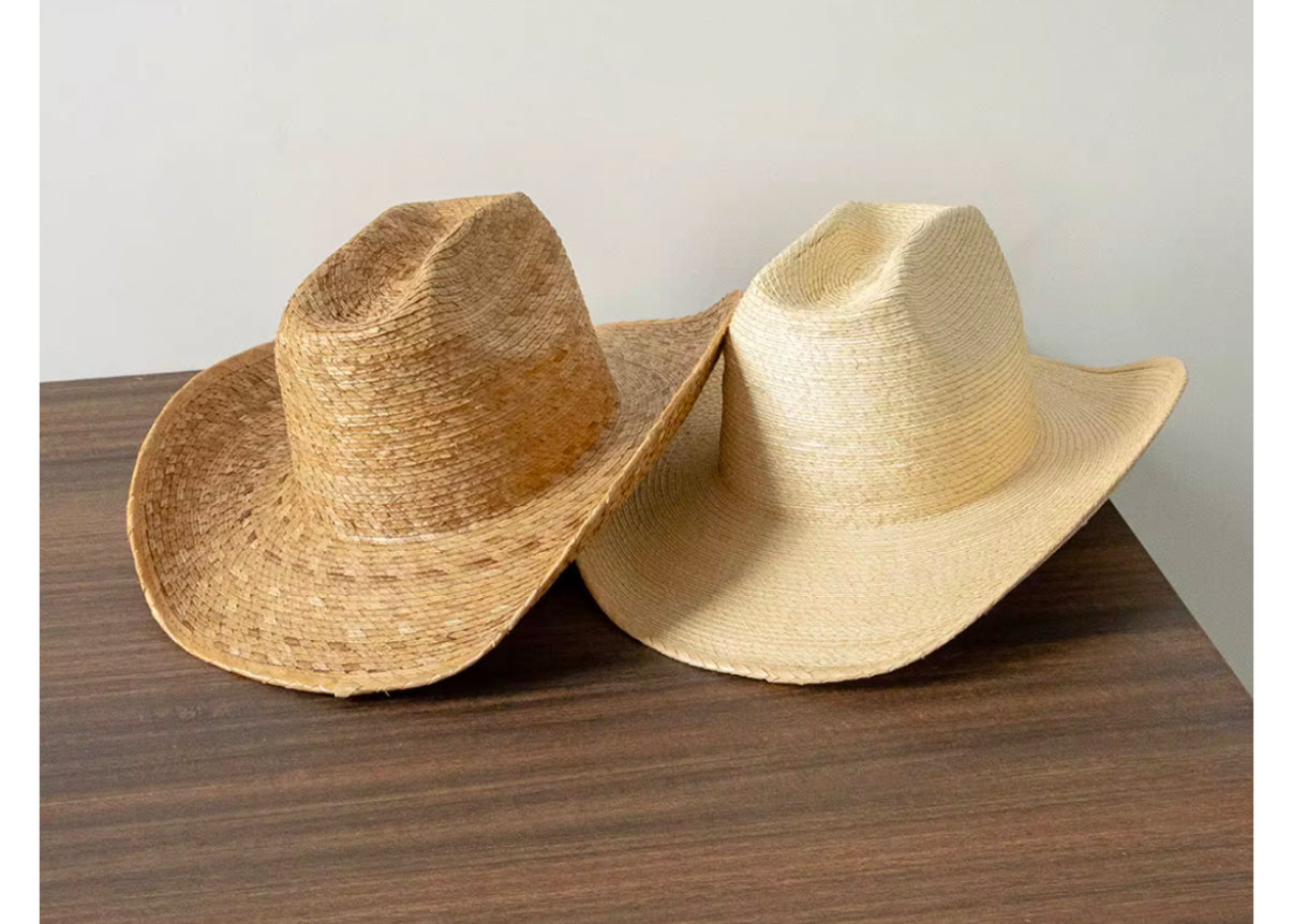 Turfing Straw Cowboy Hat-1