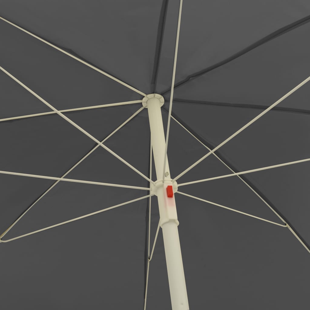 NNEVL Beach Umbrella Anthracite 300 cm