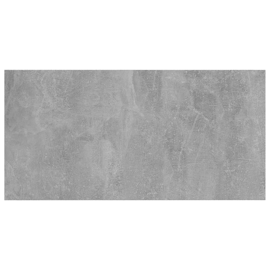 NNEVL Bookshelf Boards 4 pcs Concrete Grey 80x40x1.5 cm Chipboard-3
