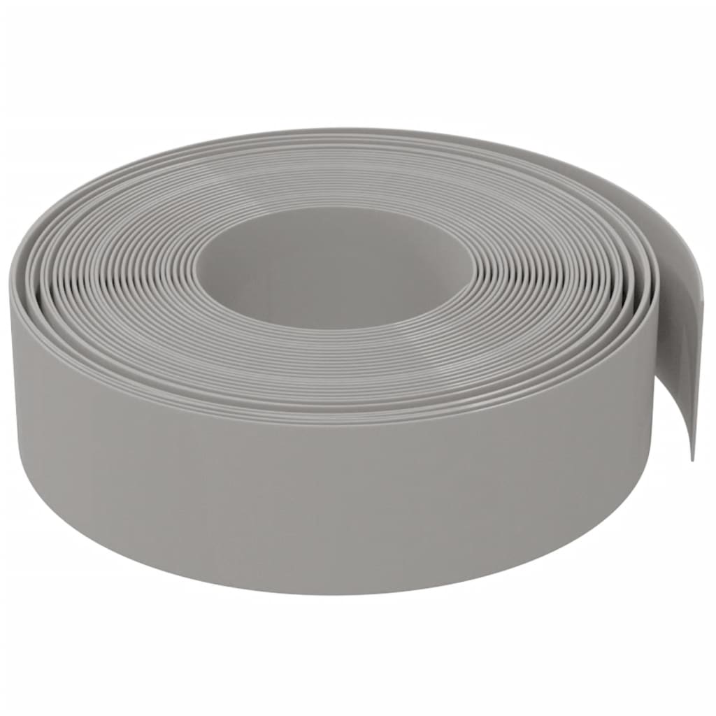 NNEVL Garden Edgings 3 pcs Grey 10 m 15 cm Polyethylene-4