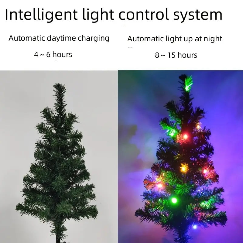 Solar Glow: Eco-Friendly Christmas Tree LED Lights-3