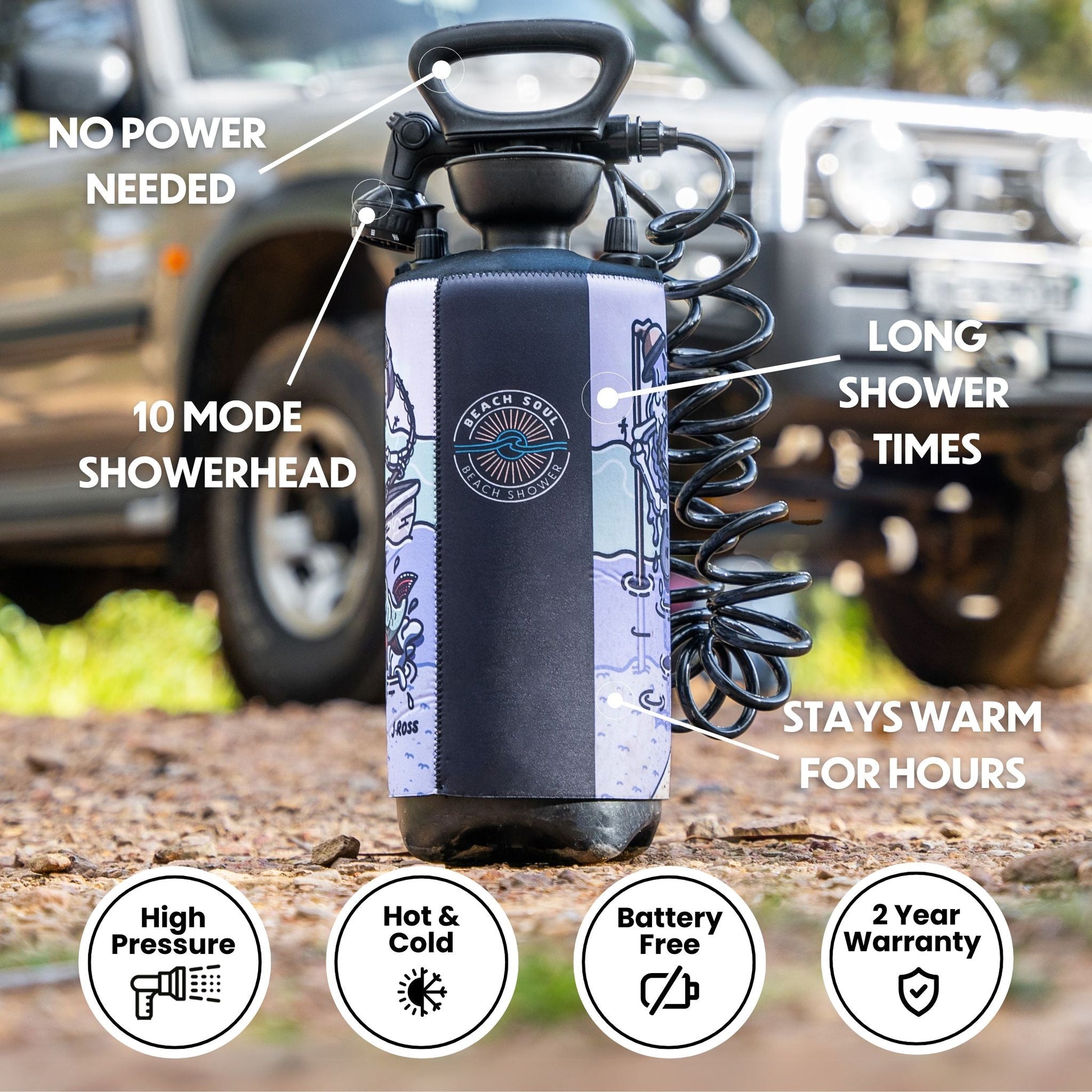 Portable Shower Skully 8L-3