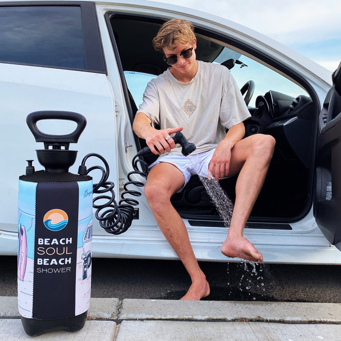 Portable Shower Stoked 8L-4