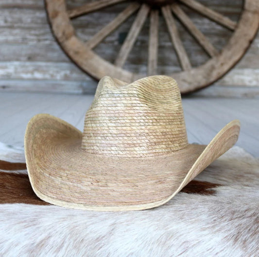 Turfing Straw Cowboy Hat-0