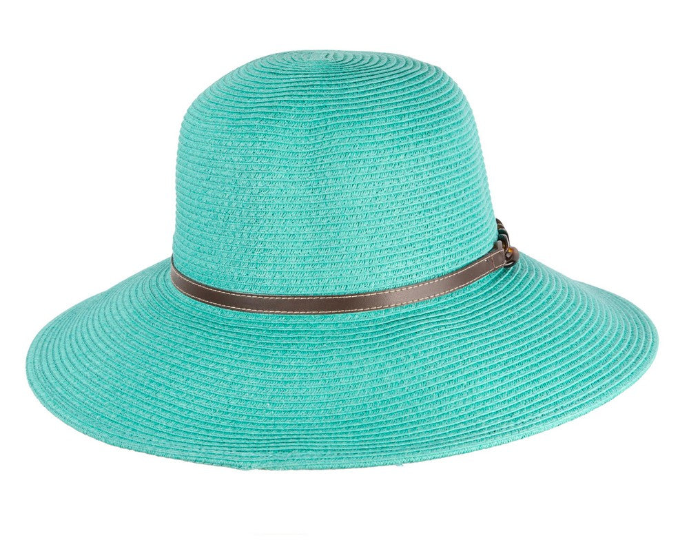 Aqua summer sun beach hat