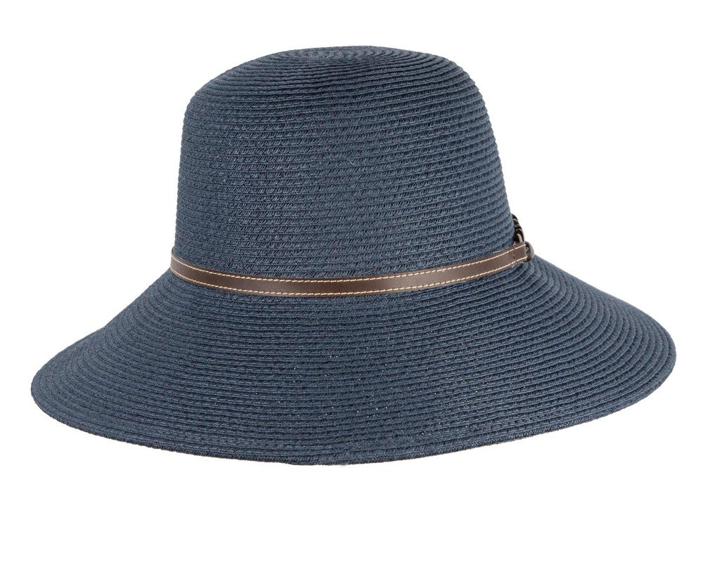 Navy summer sun beach hat