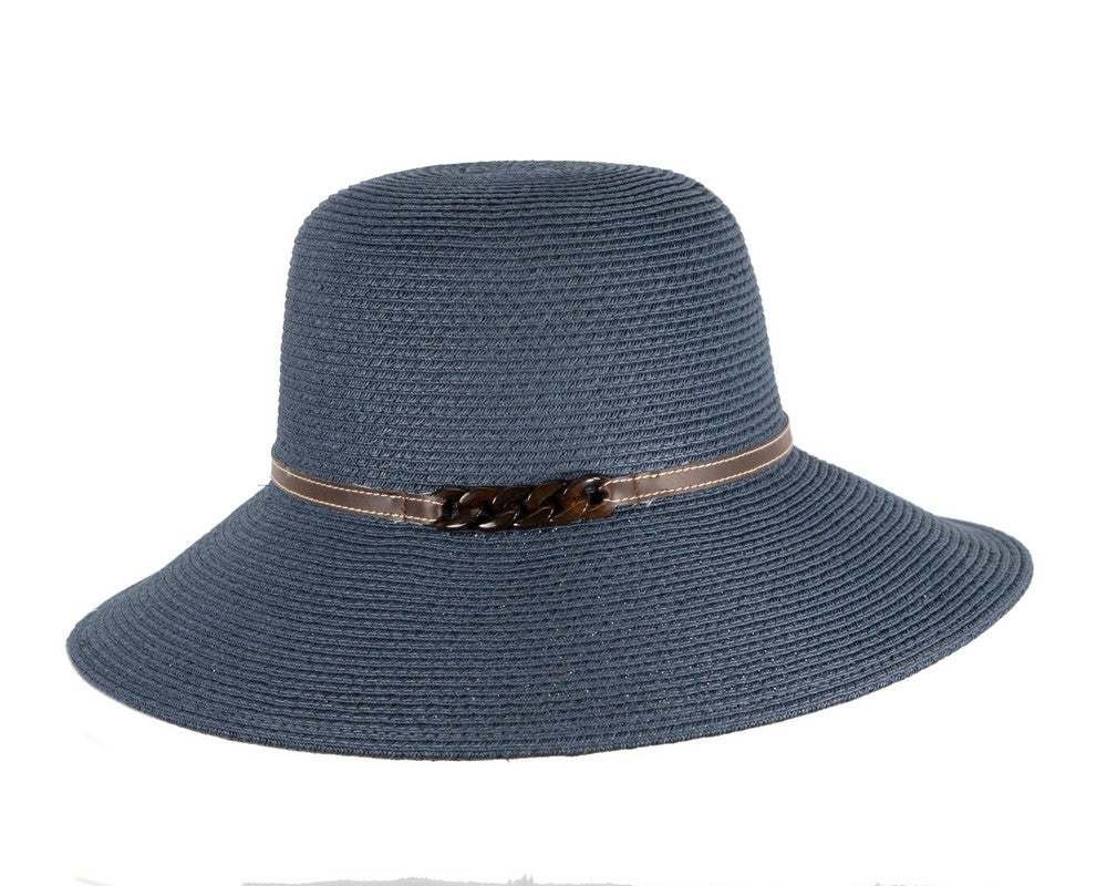 Navy summer sun beach hat