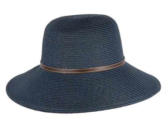 Navy summer sun beach hat