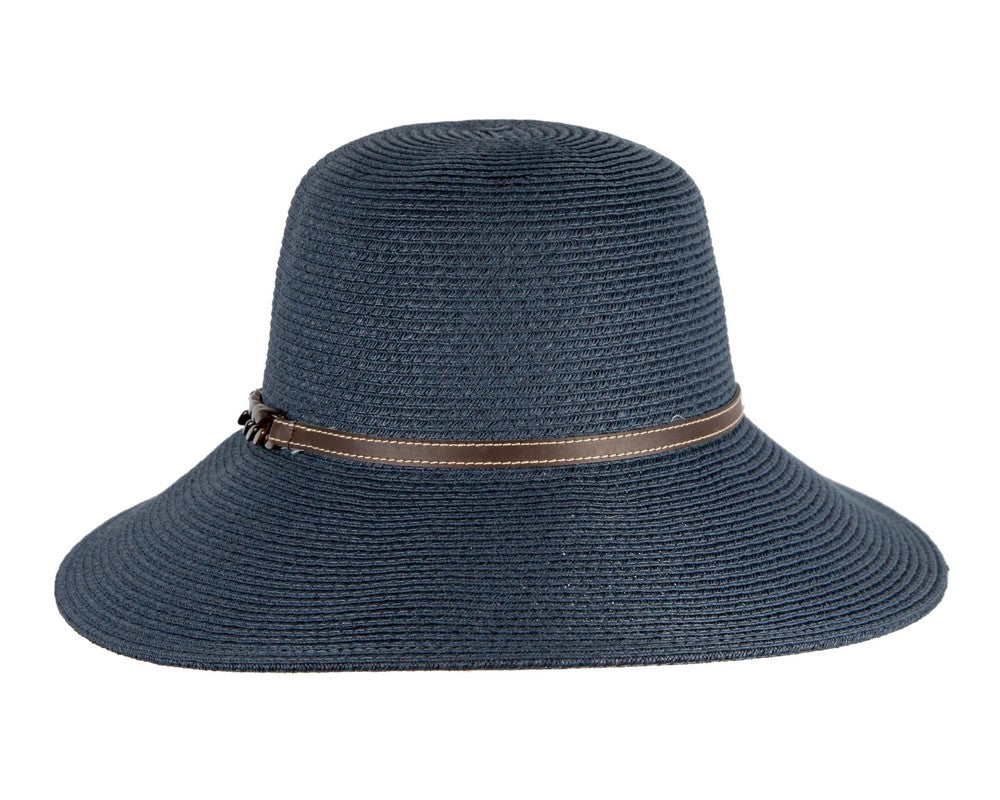 Navy summer sun beach hat