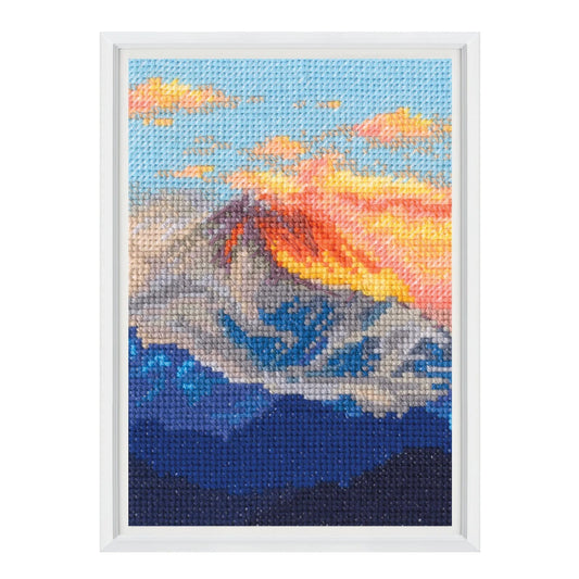 A dream flowing down from the mountains C419 Counted Cross Stitch Kit-0
