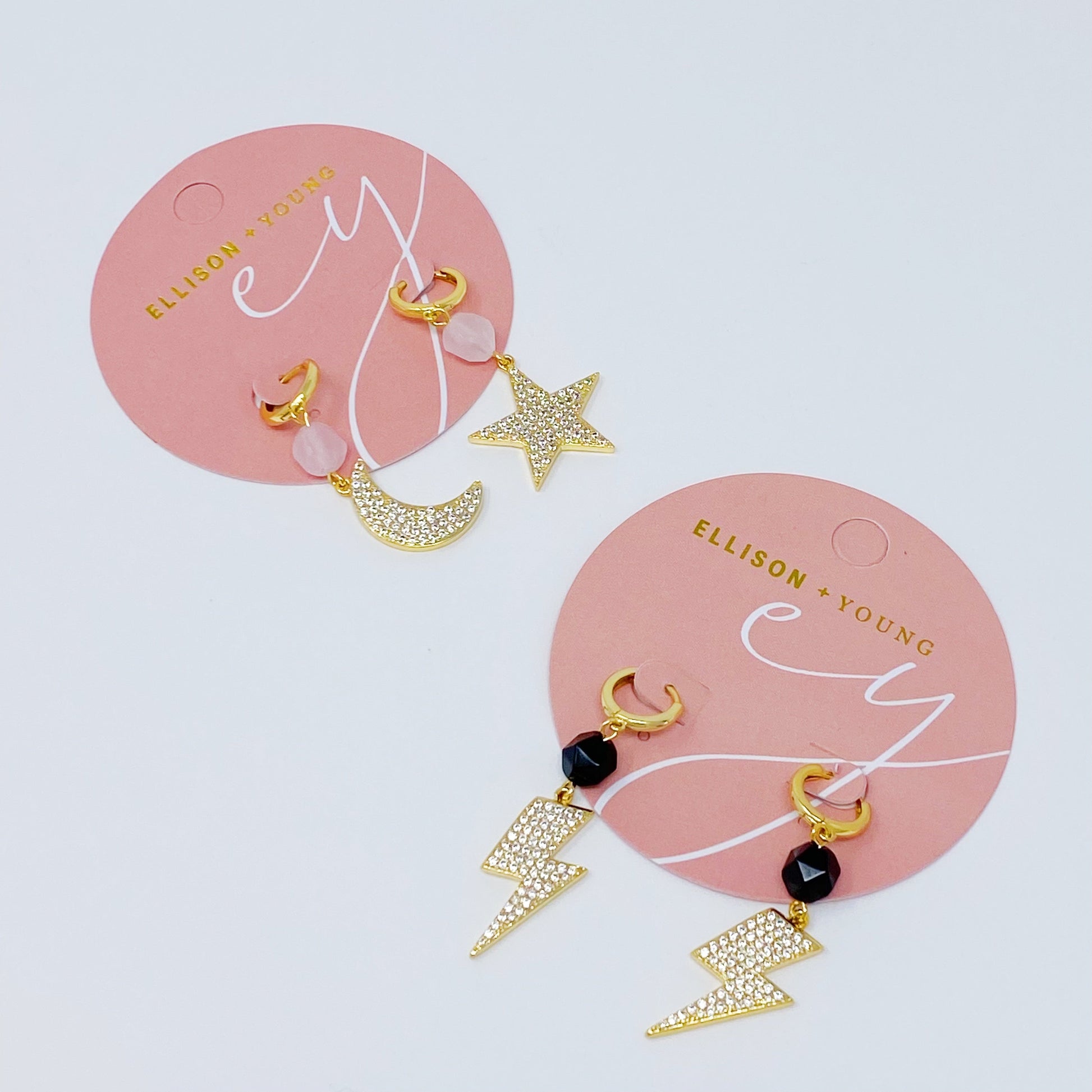 Shine From Sky Drop Earrings-1