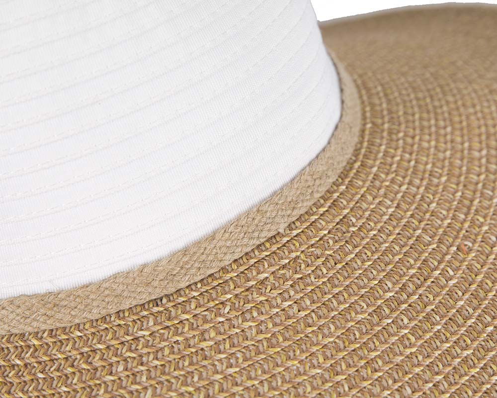 Ladies summer straw beach hat