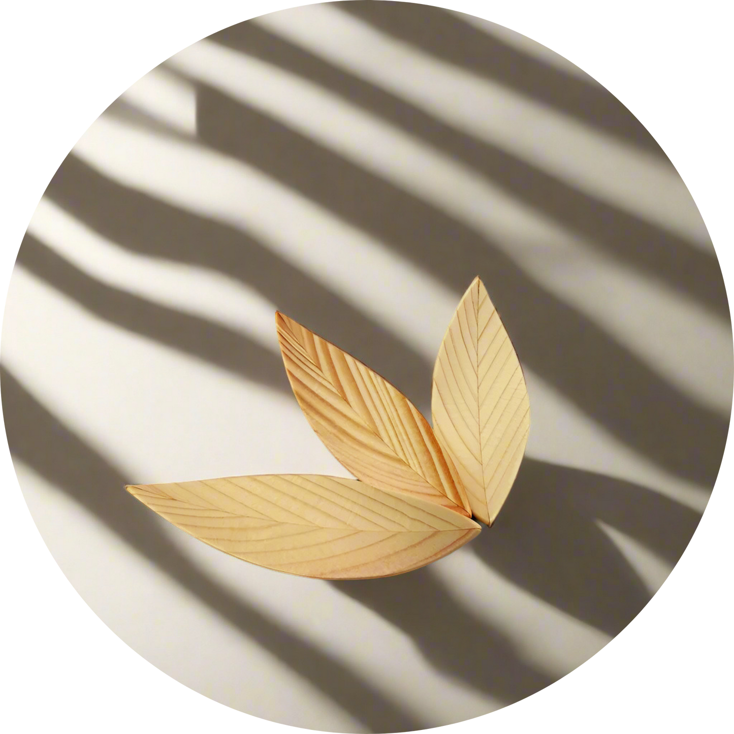 Japanese Chopstick Rests - Eco-Friendly Wooden Leaf Design-1