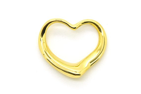 Else Peretti Open Heart Pendant from Tiffany & Co. 18K Gold-17