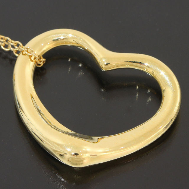 Else Peretti Open Heart Pendant from Tiffany & Co. 18K Gold-8