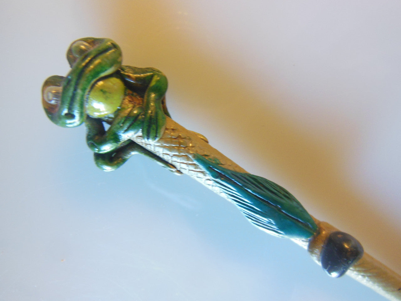Funny Frog Pen from St Lucia-17