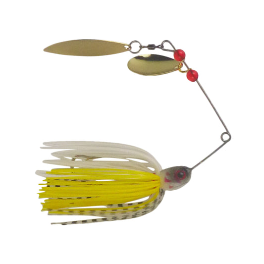 Dekoi 20gm LS22 Closed Eye Spinnerbait, Bumblebee, Qty 2-0