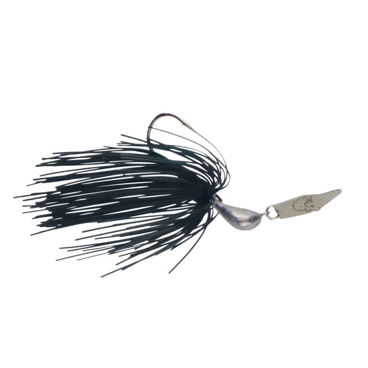 Dekoi 7gm Bladed Swim Jig, Chatterbait, Metallic Seaweed, 2 pack-0