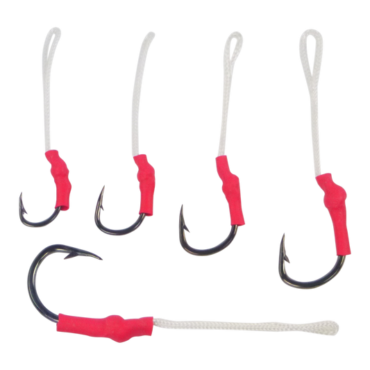 Swimerz 2/0 Single Assist Hooks, 10 pack-0