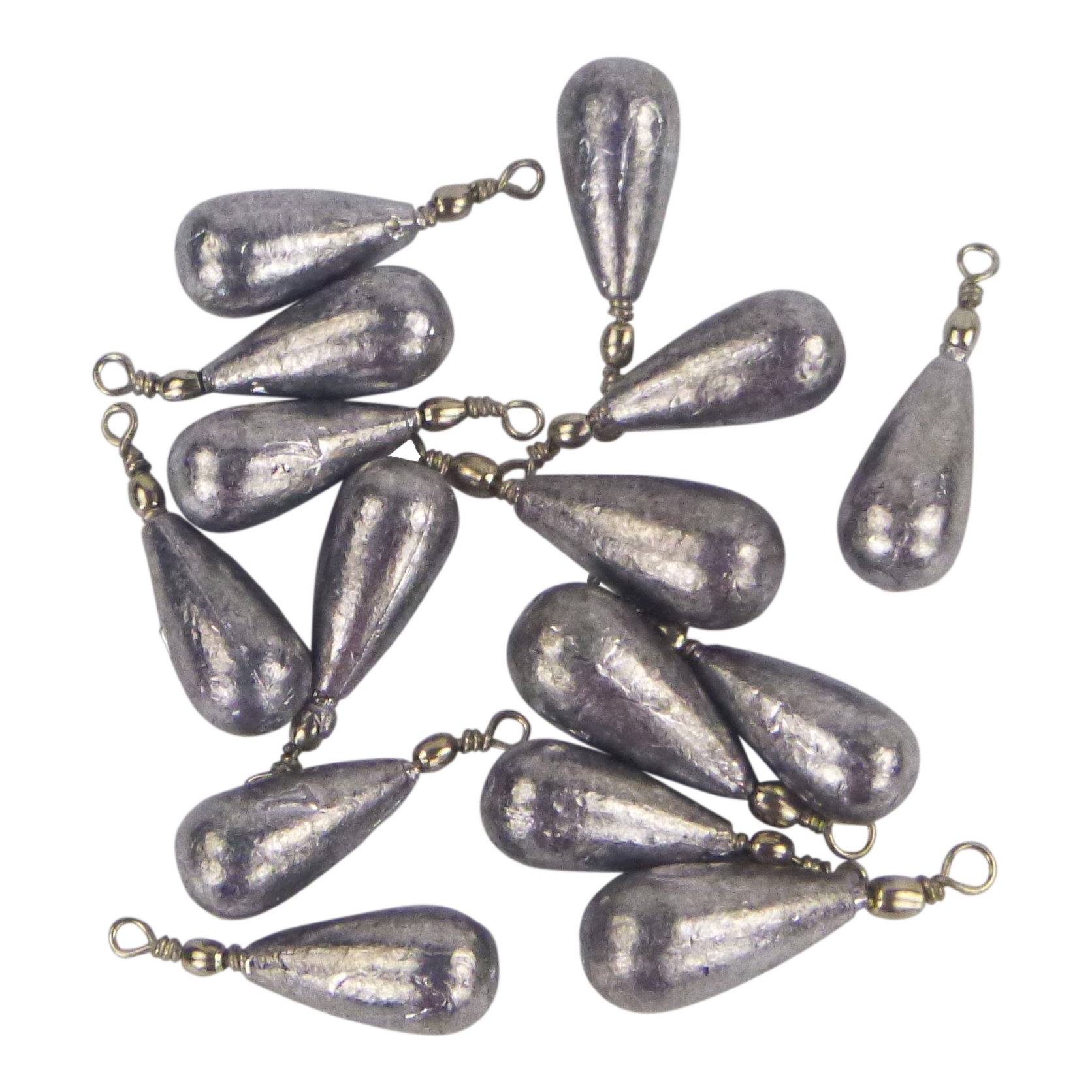 Swimerz 7gm Teardrop Sinker, Lead, 15 pack-0