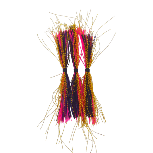 Dekoi Krystal Flash Lure Skirts, Pink N Purple-0