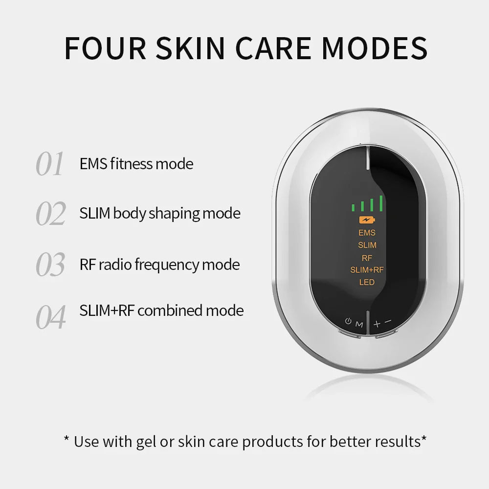 NNEOBA 4-in-1 Cordless Electric Body Sculpting Massager Anti-Cellulite White-3
