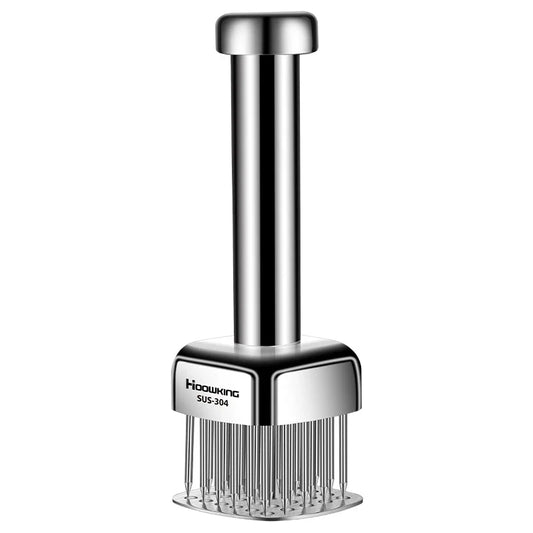 NNEOBA Meat Tenderizer Needle Hammer Silver-0