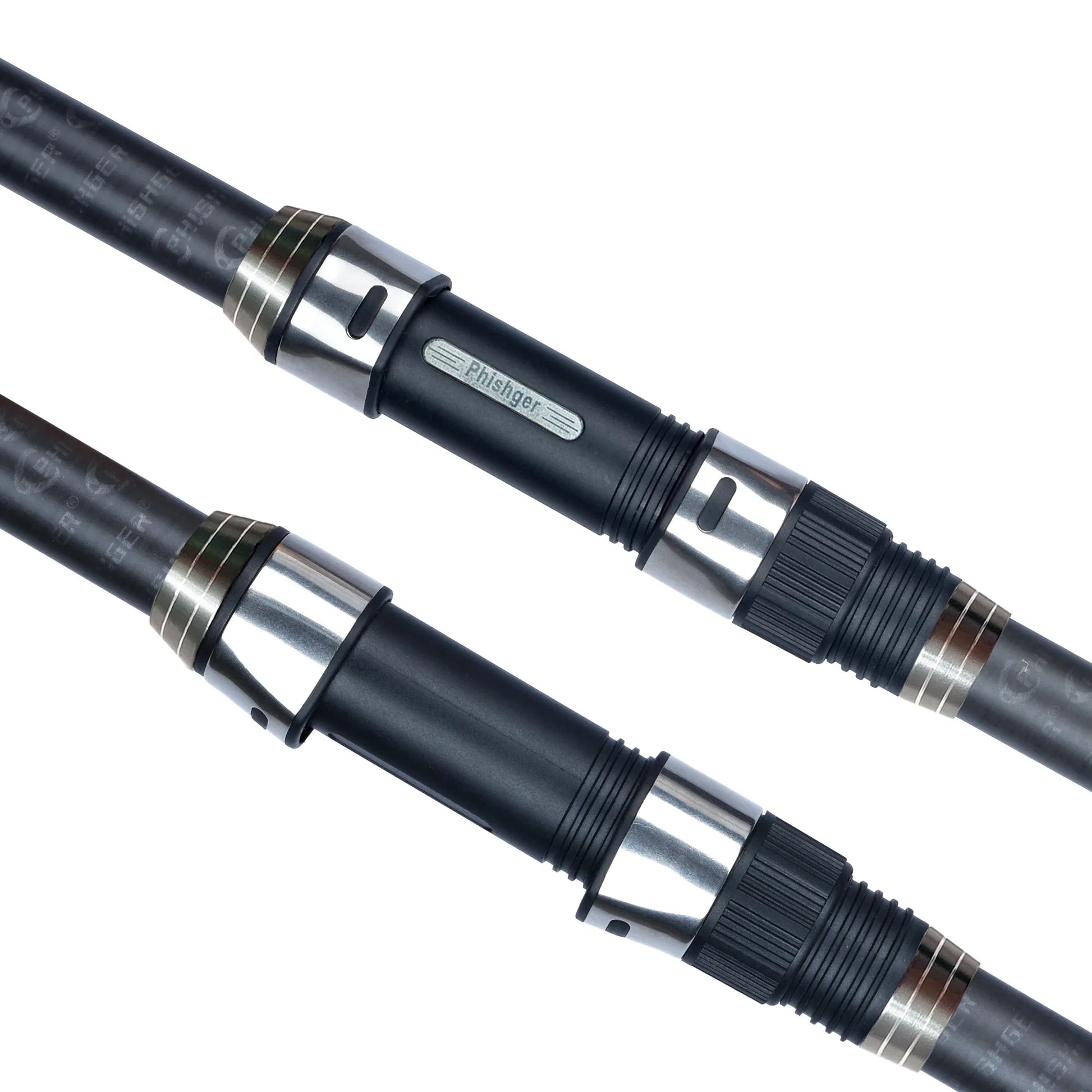 NNEOBA 5.3m Telescopic Surf Spinning Rod 30T Carbon Fiber Black-2