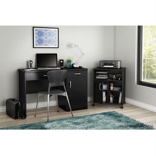 Eco-Friendly Black Printer Stand Cart-0