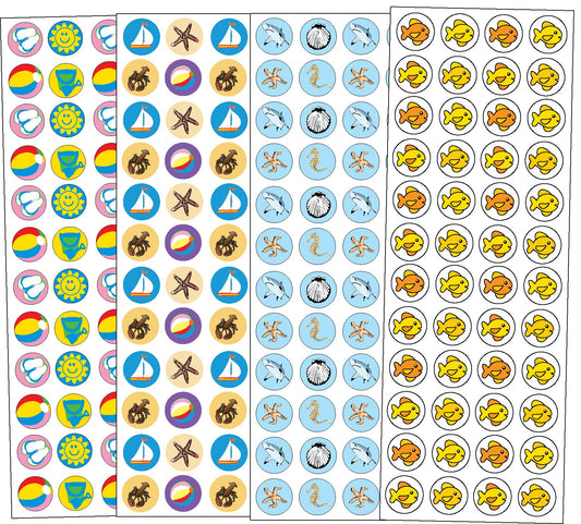 SHAPES ETC. Sticker Set - Beach