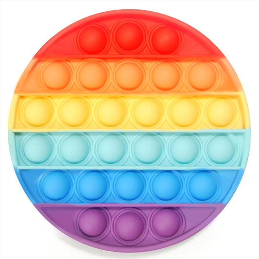 NNEDSZ Rainbow Round Push And Pop-0