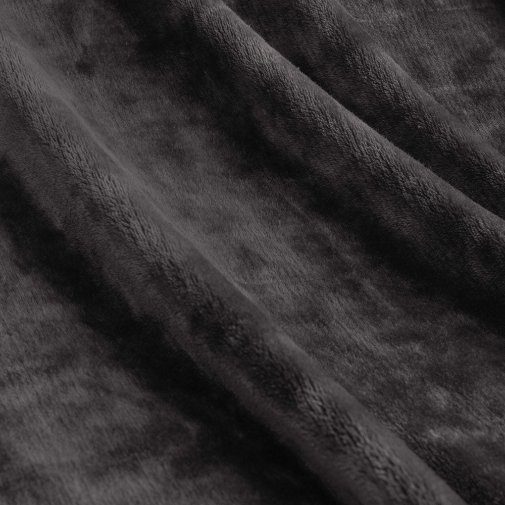 NNEDSZ Luxury Push Blanket Charcoal King-2