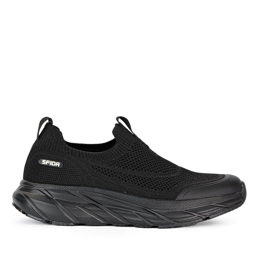 Vitali Men's Comfort Walker - Black/Black-0