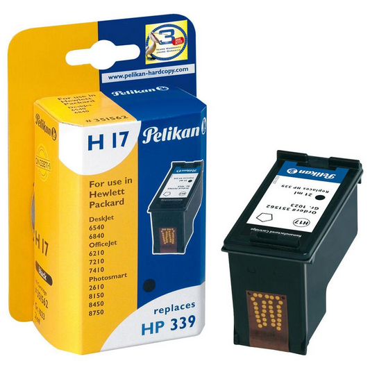 Pelikan (HP 339 C8767EE) Tintapatron Fekete (351562)-0