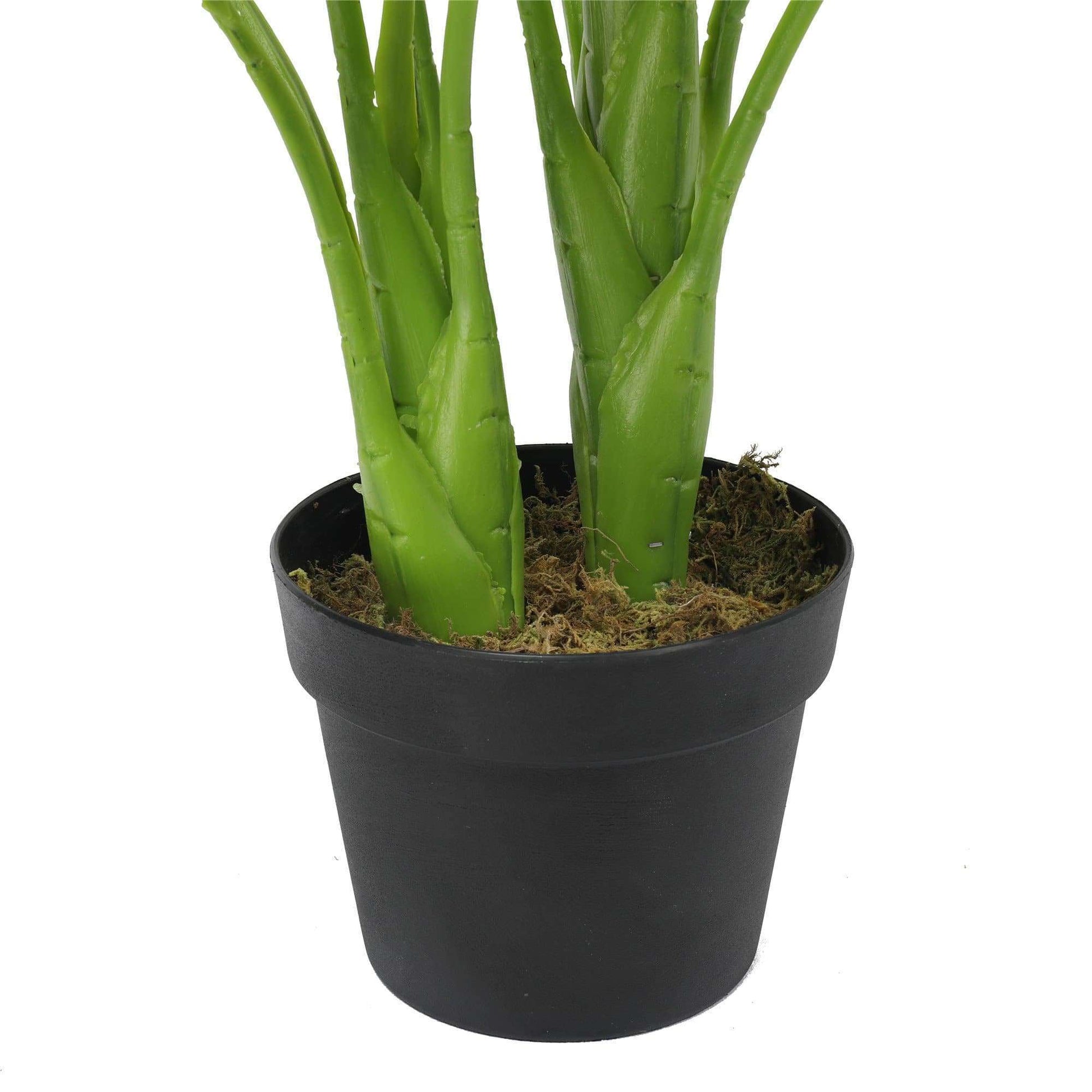Artificial Potted Taro Plant / Elephant Ear 70cm-1