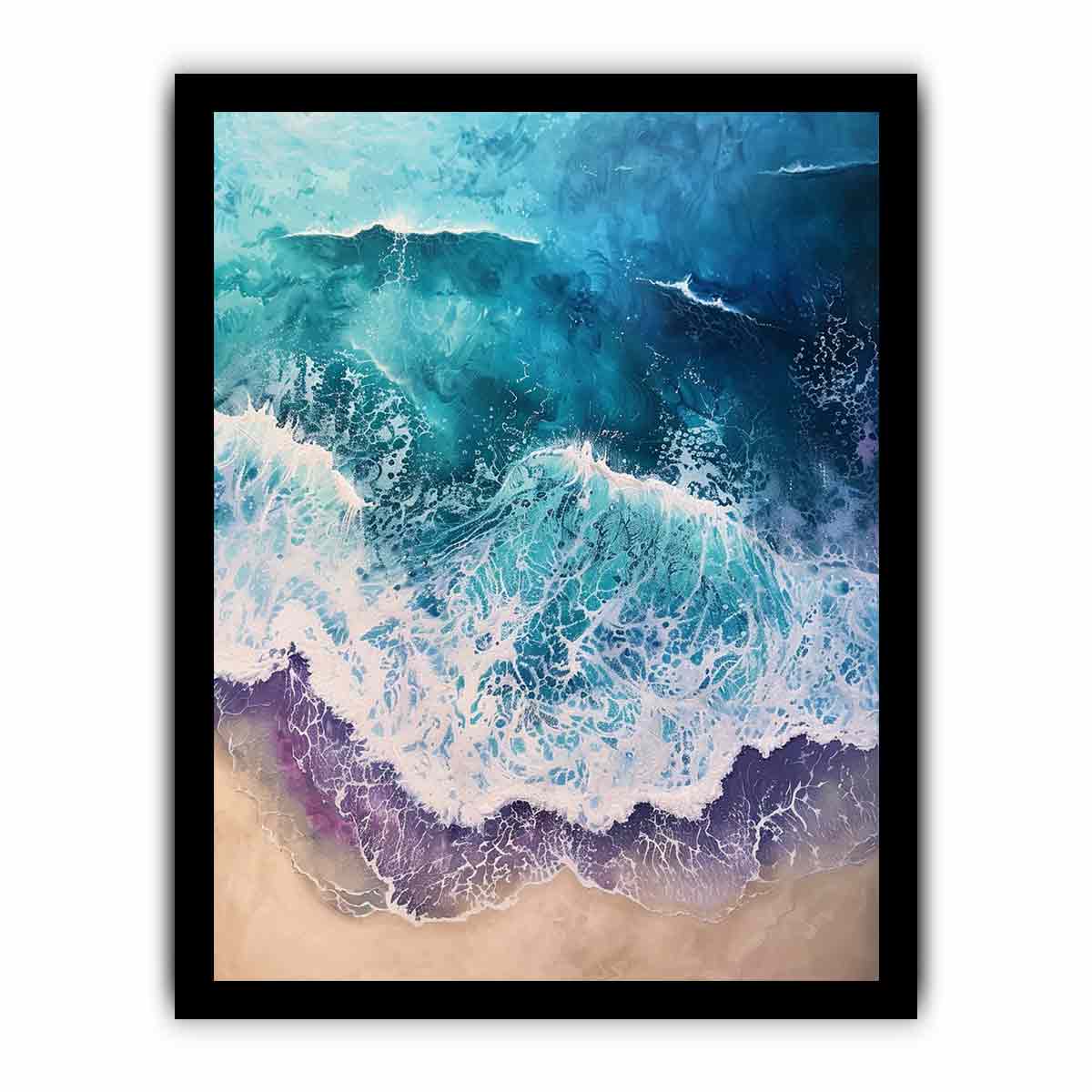 Beach  Canvas Painitng Print