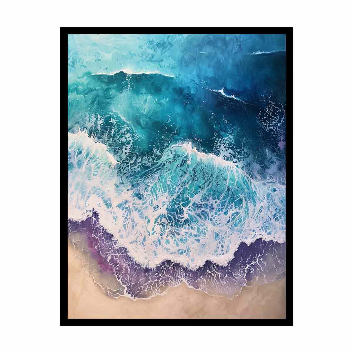 Beach  Canvas Painitng Print