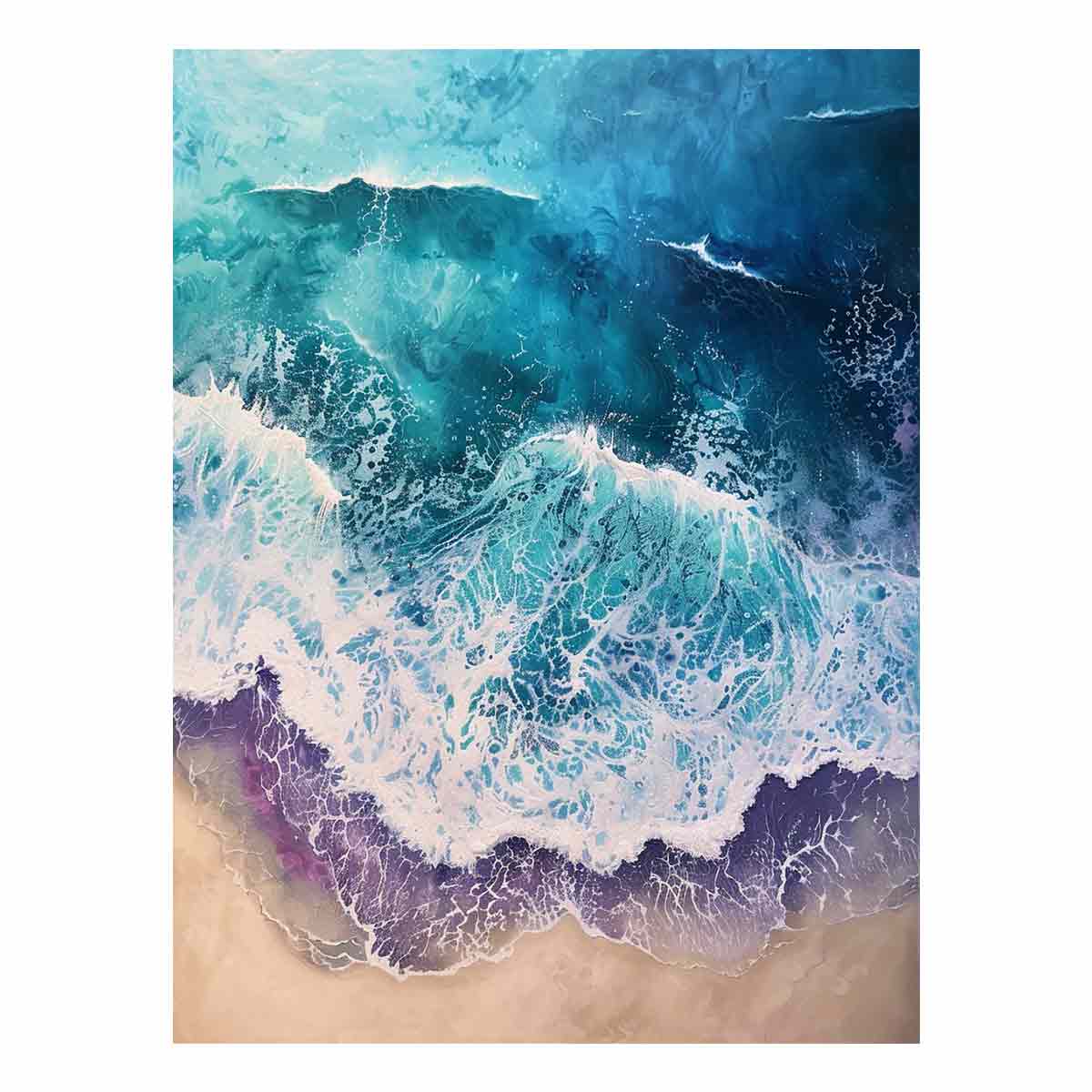 Beach  Canvas Painitng Print