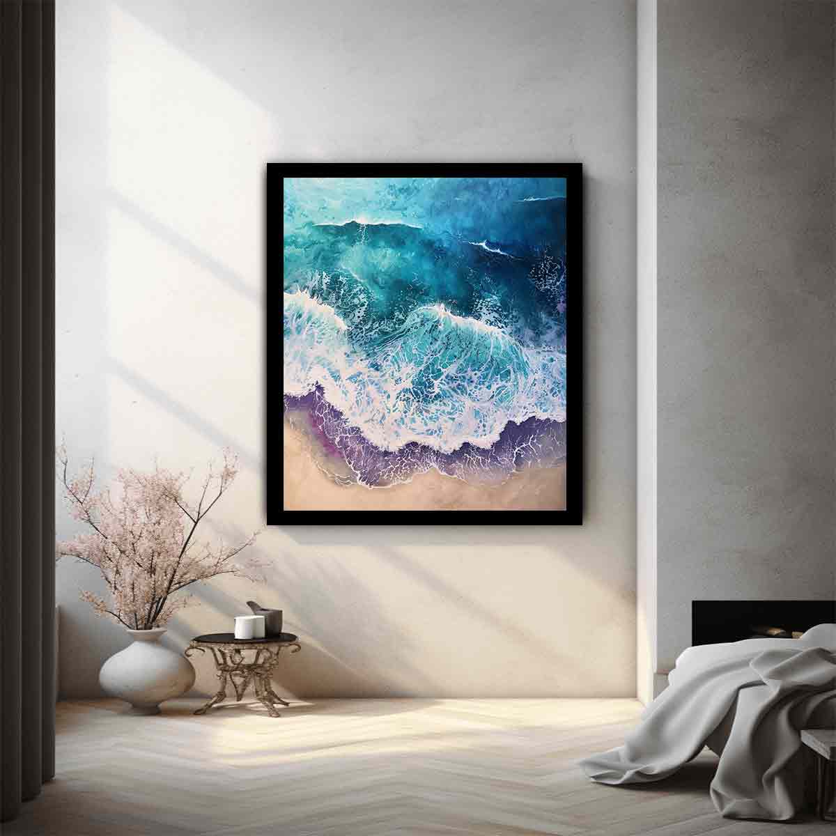 Beach  Canvas Painitng Print
