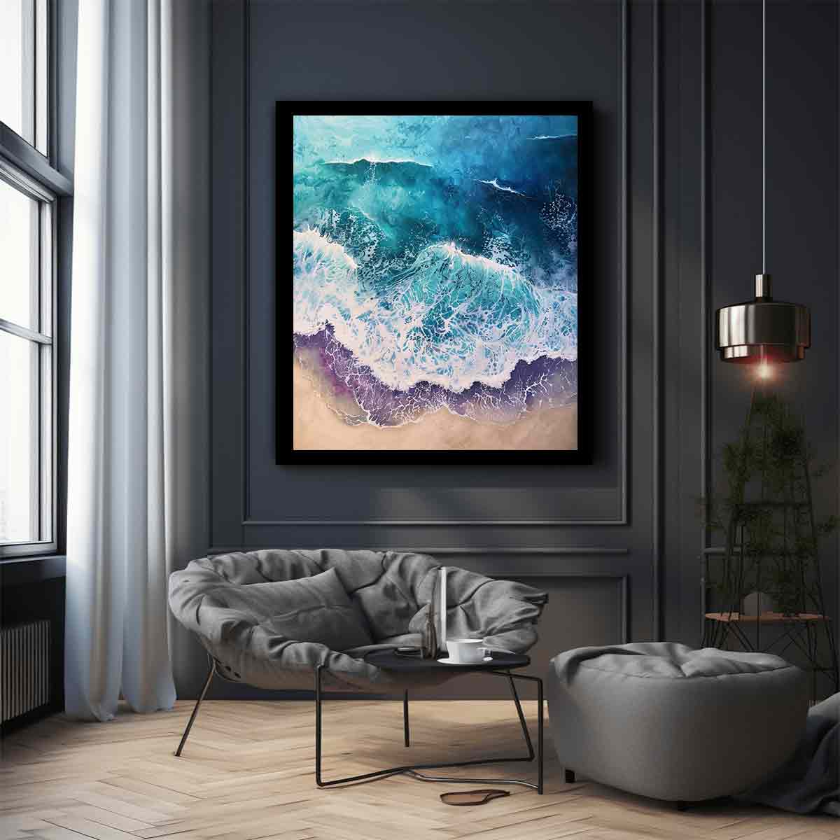 Beach  Canvas Painitng Print