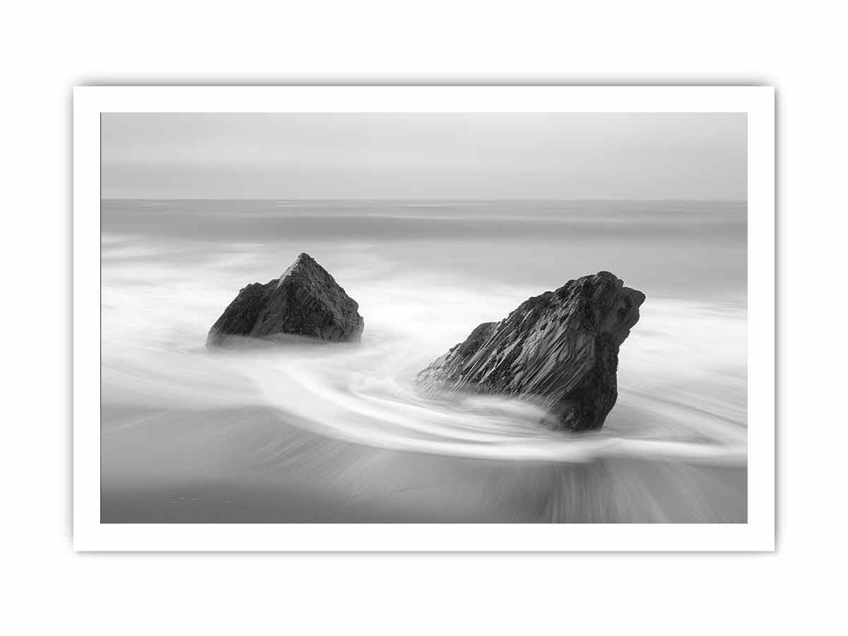 Long Beach Canvas Art Print
