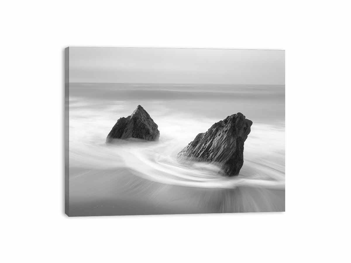 Long Beach Canvas Art Print