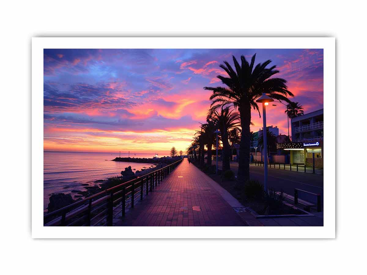 Pink  Beach  Canvas Art Print