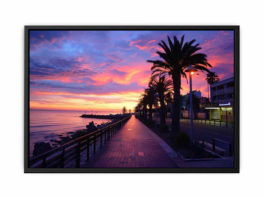 Pink  Beach  Canvas Art Print