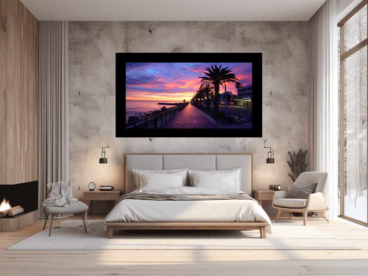 Pink  Beach  Canvas Art Print