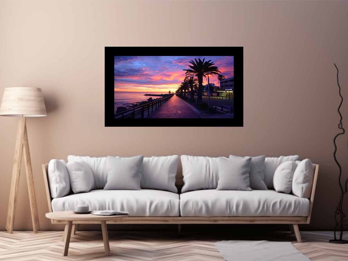 Pink  Beach  Canvas Art Print